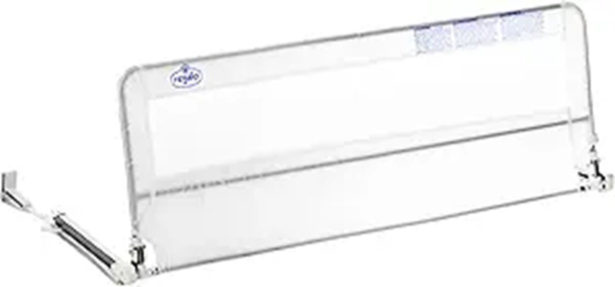 Regalo 54-Inch Extra Long Bed Rail Guard