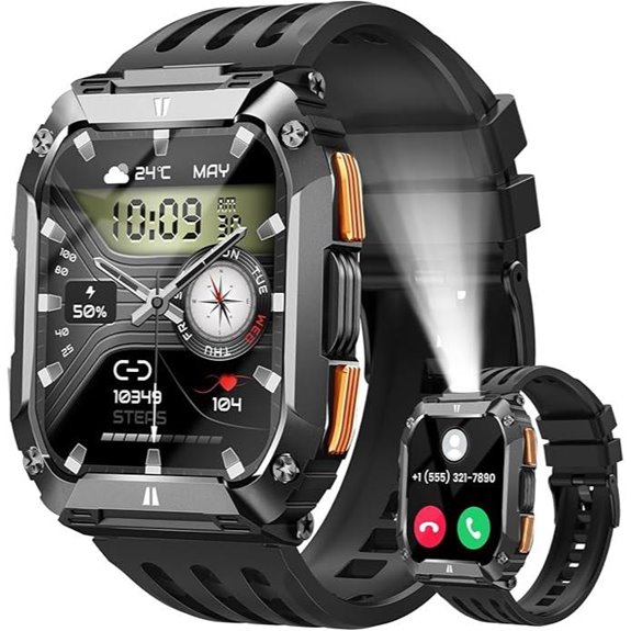 Smart Watches for Men with 100 Days Battery