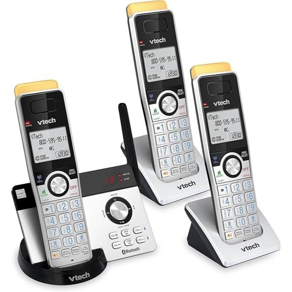 VTech IS8121-3 Cordless Phone with Long Range