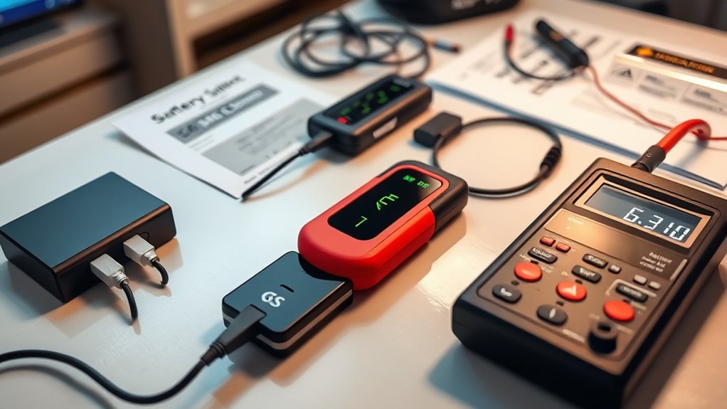 maintain batteries for safety