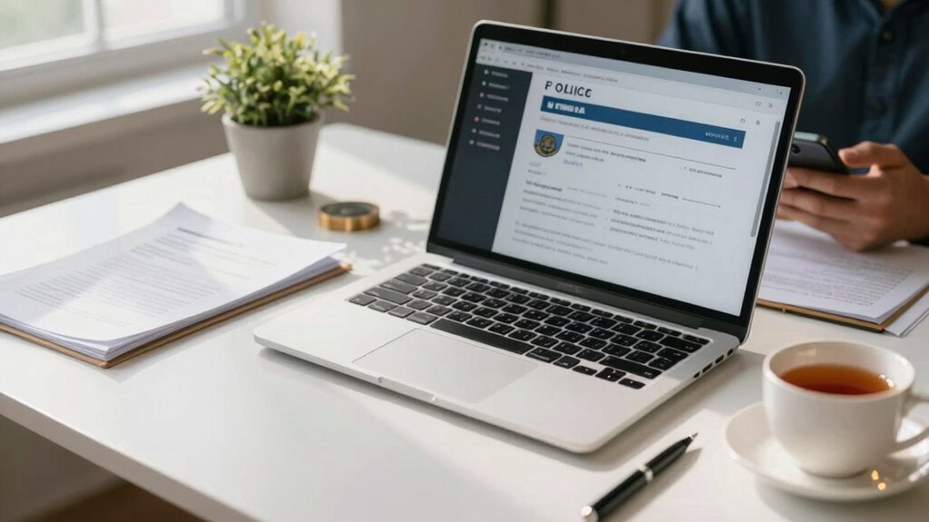 managing police report anxiety