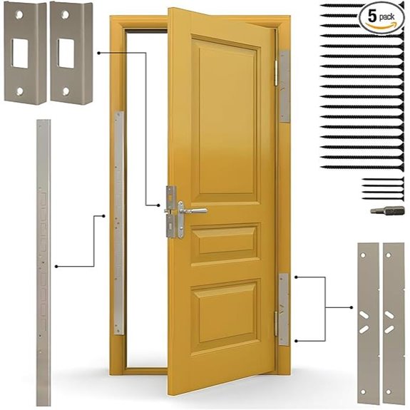 Door Armor MAX Security Kit with Door Reinforcement