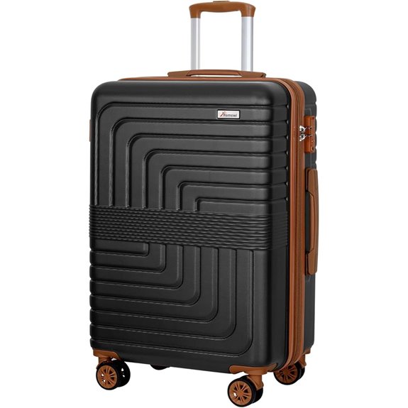 Romswi 26 Expandable Medium Hardside Luggage
