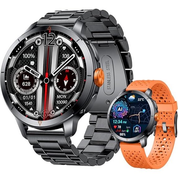 Smart Watch for Men with GPS & Heart Rate