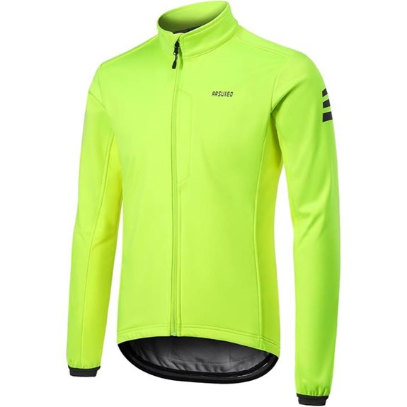 ARSUXEO Winter Cycling Jacket for Men