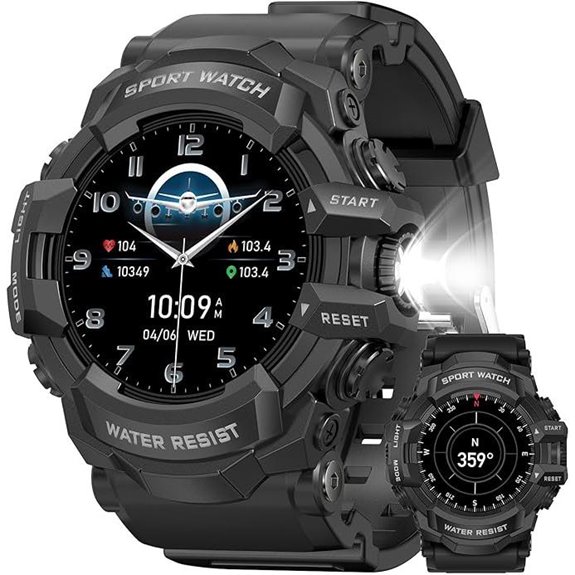 military fitness smartwatch
