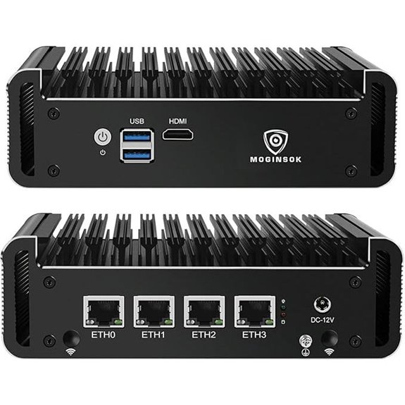 Firewall Mini PC with Intel Celeron N5095 and 4 LANs