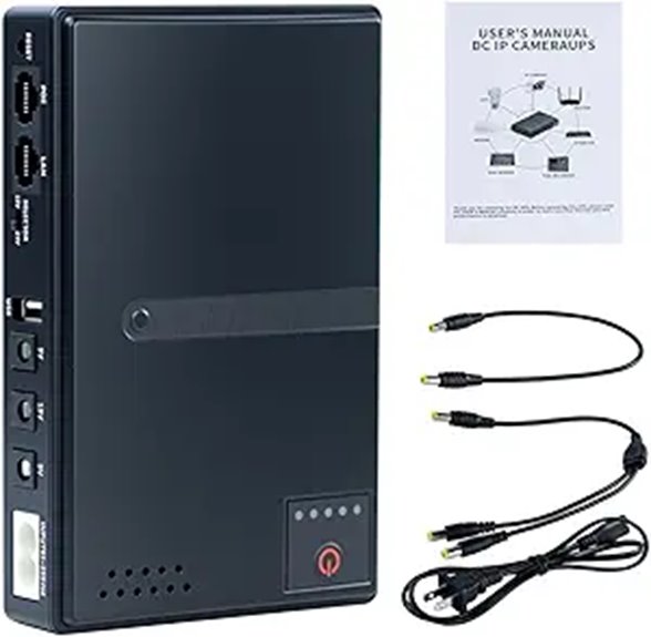 Mini DC UPS Battery Backup for Router & Devices