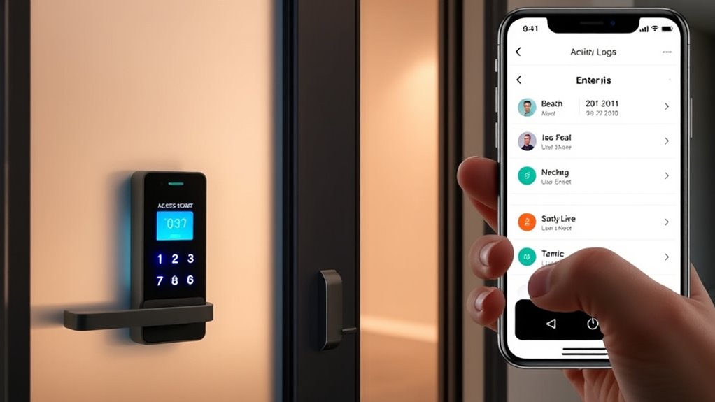 monitor guest entry activities