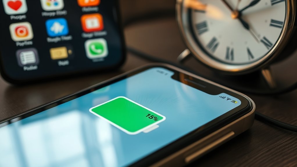 monitor update related battery drain