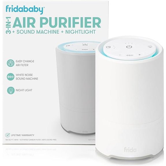 Frida Baby 3-in-1 Baby Air Purifier and Sleep Machine