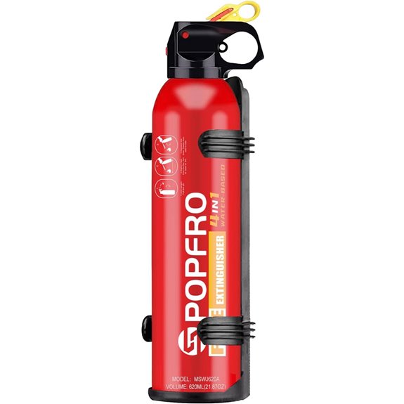 4-in-1 Portable Fire Extinguisher for Home & Car