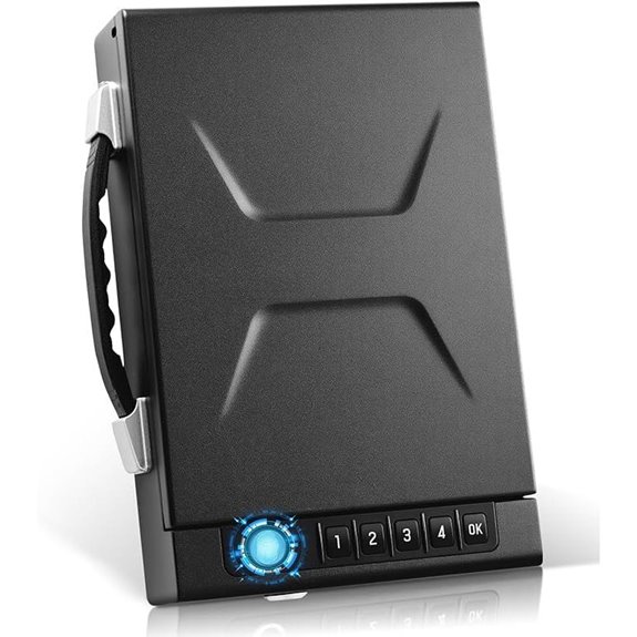 Biometric Gun Safe with Multiple Unlocking Methods