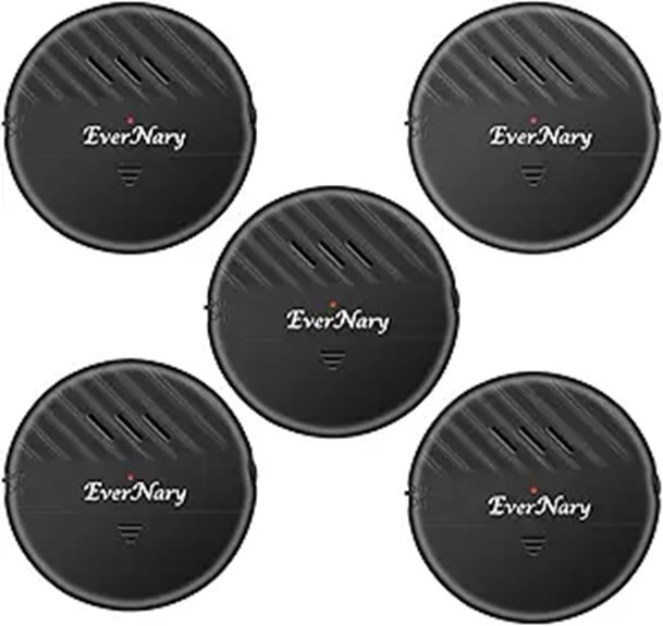 EverNary Window Vibration Alarm (5-Pack)