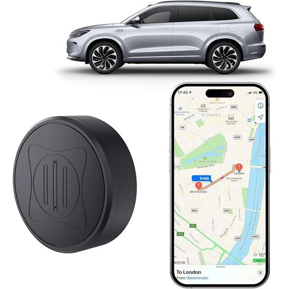 Mini GPS Vehicle & Asset Tracker with No Subscription