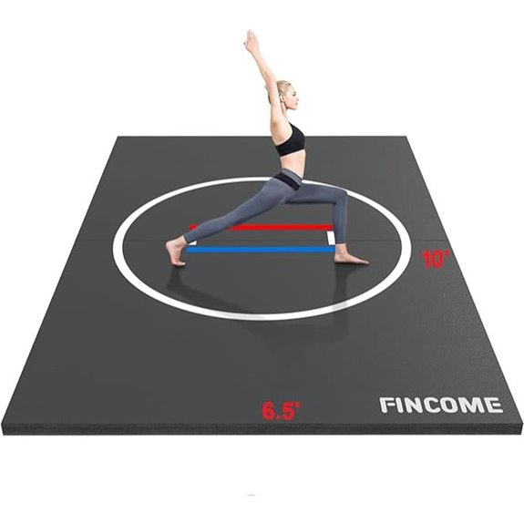 10' x 10' Wrestling Mat for MMA and Judo