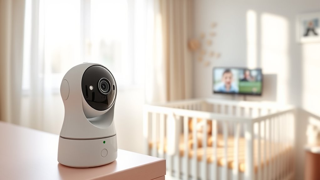 nursery camera safety features