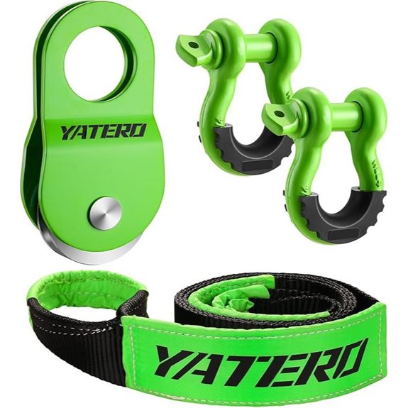 Off Road Recovery Kit with Snatch Block & Straps