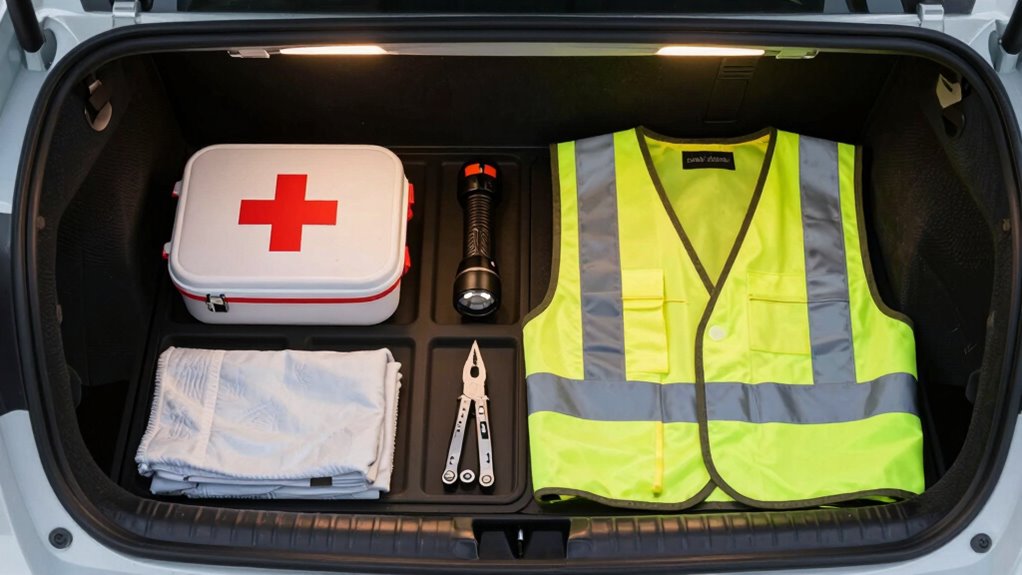 organize safety items efficiently