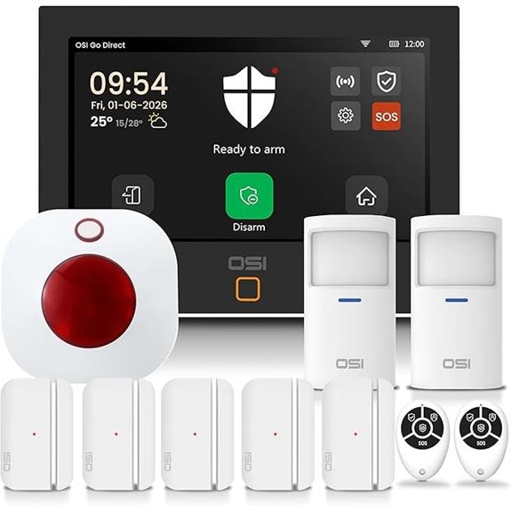 OSI Home Security System (Gen 2) 11-Piece Set