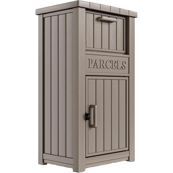 Secure Waterproof Parcel Drop Box for Outdoors