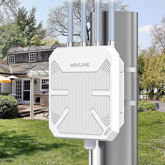 WAVLINK AX3000 Outdoor WiFi 6 Extender and Access Point