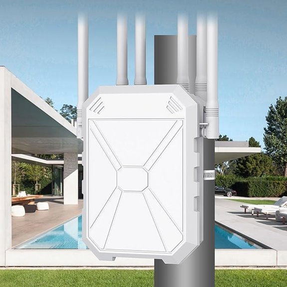 AX3000 Outdoor WiFi Extender with POE and Wi-Fi 6