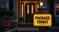 package theft deterrent signs