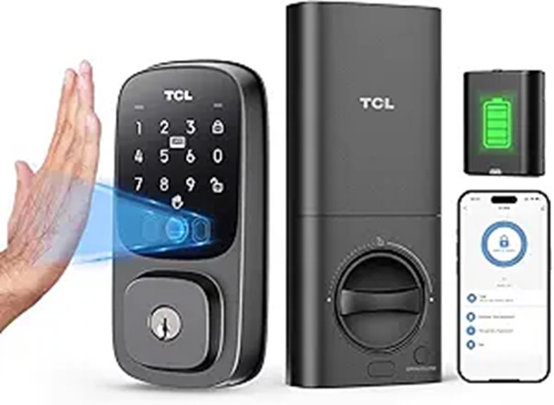 TCL D1 Pro Palm Vein Smart Lock with App Control