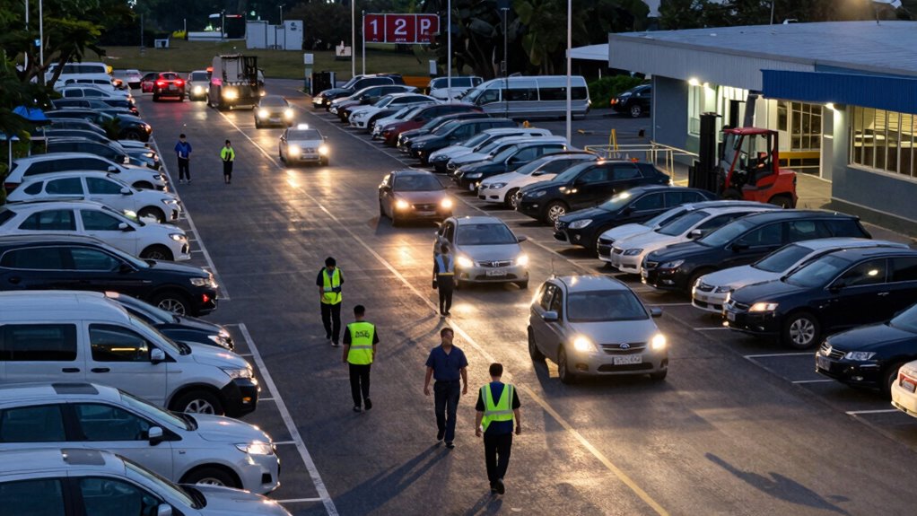 parking lot safety awareness