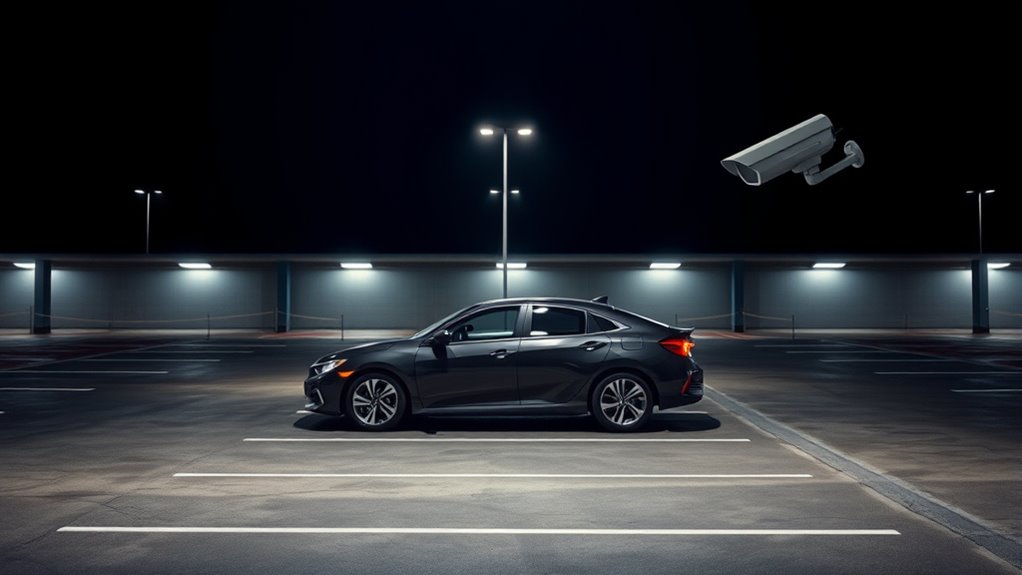 parking mode enhances vehicle security