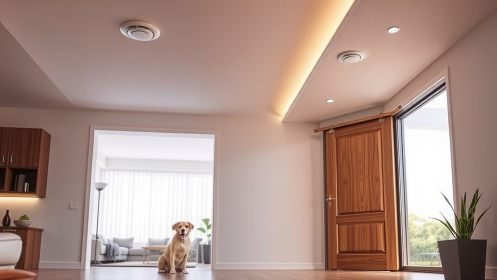 pet friendly detection considerations