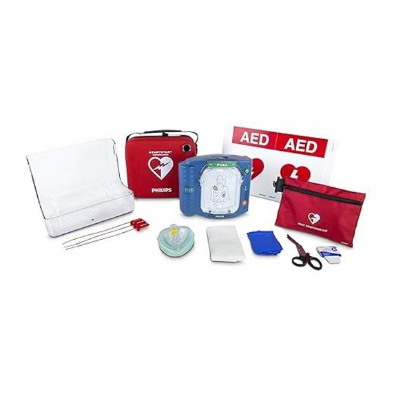 Philips HeartStart OnSite AED Defibrillator Value Package M5066A-C02VPB