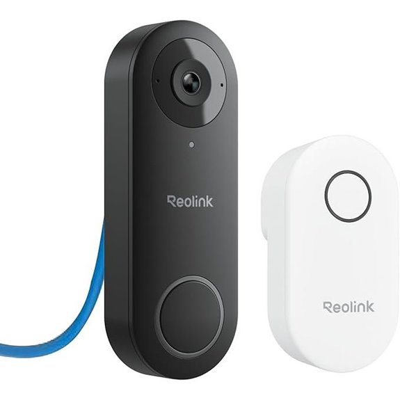 Reolink PoE Video Doorbell Camera with 2K Resolution