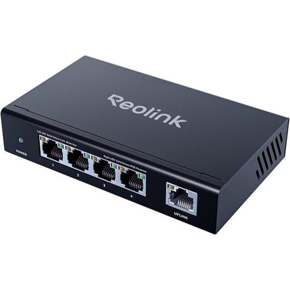 Reolink 4+1-Port PoE Switch for Security