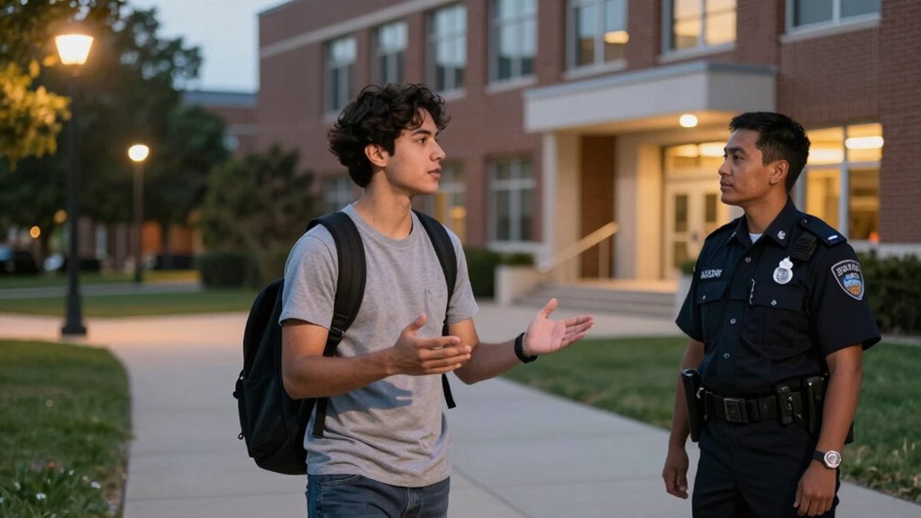 polite clear escort request