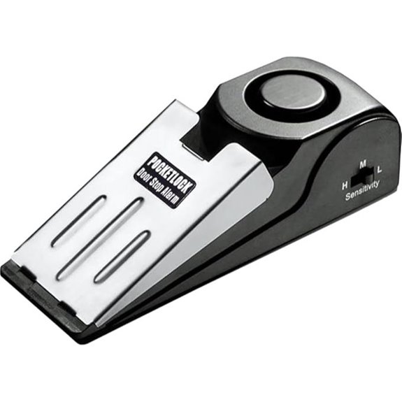 Portable Door Alarm with 120dB Siren (1-Pack)