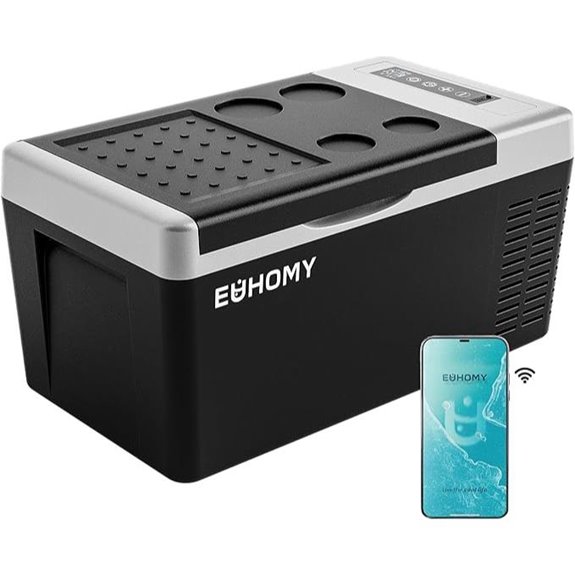 EUHOMY 19QT Portable Car & Travel Refrigerator