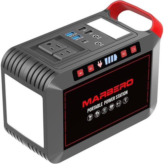 MARBERO 300W Portable Solar Generator with AC & USB