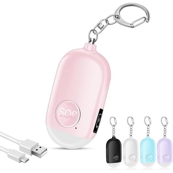 Hion Personal Safety Alarm with LED Flashlight