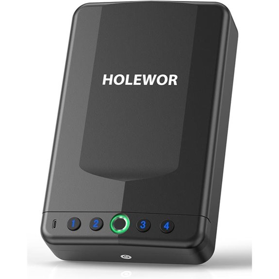 Biometric Portable Gun Safe with Quick Access