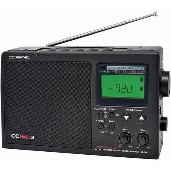 C. Crane CCRadio 3 Portable Digital Radio with Bluetooth
