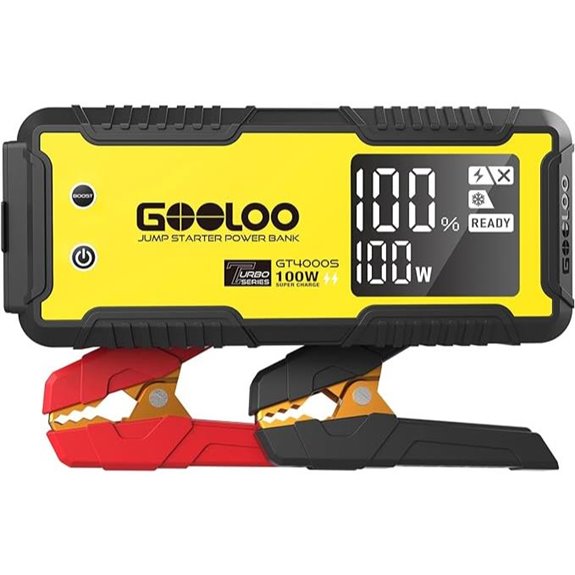 GOOLOO GT4000S Jump Starter and Power Bank