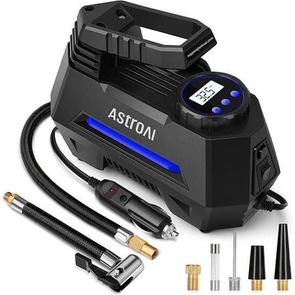 AstroAI Portable Tire Inflator with Digital Pressure Gauge