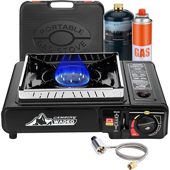 WADEO Dual Fuel Portable Camping Stove