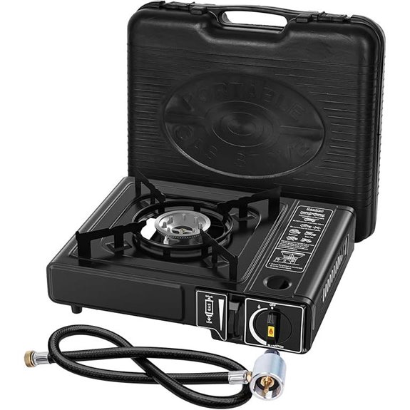 7800 BTU Dual Fuel Portable Camp Stove