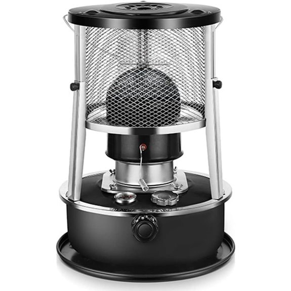2-in-1 Portable Kerosene Heater & Stove