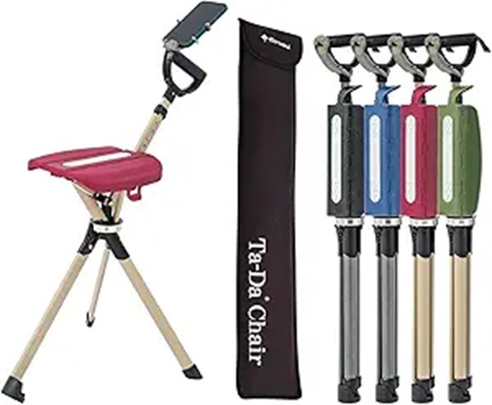 STEP2GOLD Ta-Da Series 2 PRO Folding Hiking Chair