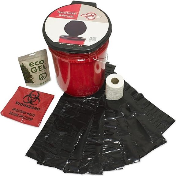 Emergency Zone Honey Bucket Toilet Set with Chemicals