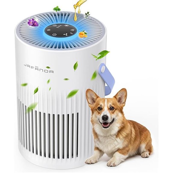 Portable HEPA Air Purifier for Home and Office